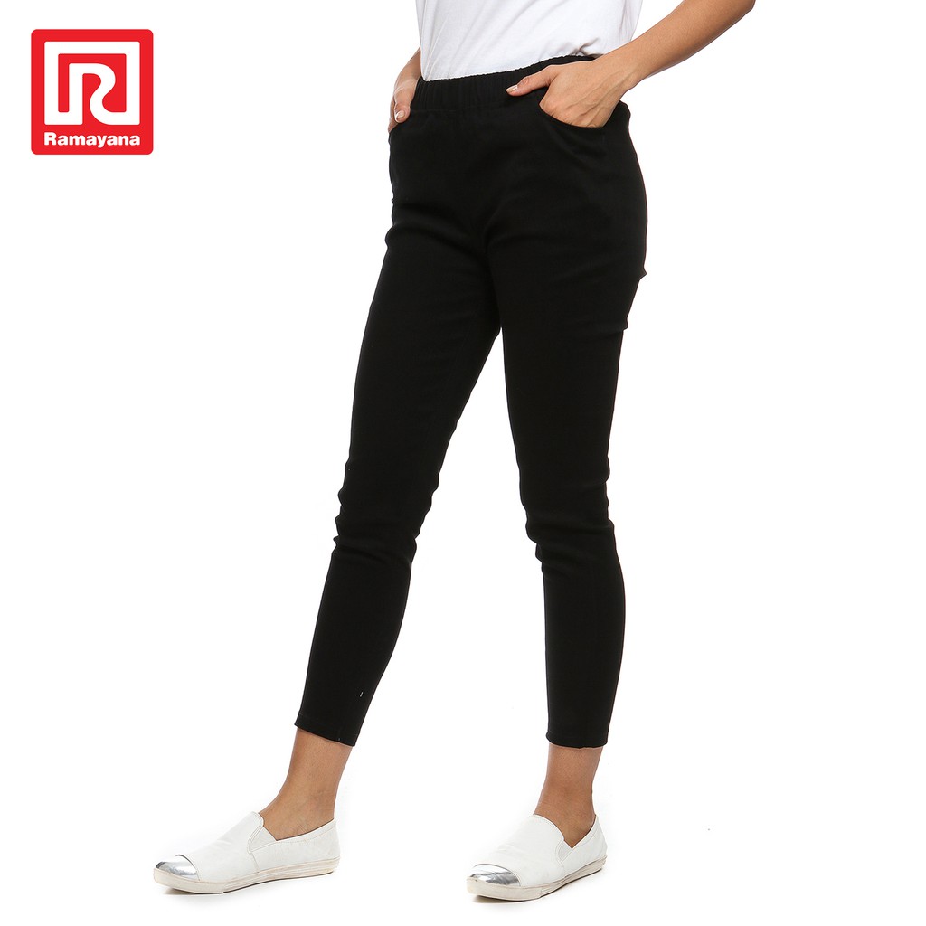  Ramayana  M1B Pakaian Wanita Celana  Panjang Twill Reguler 