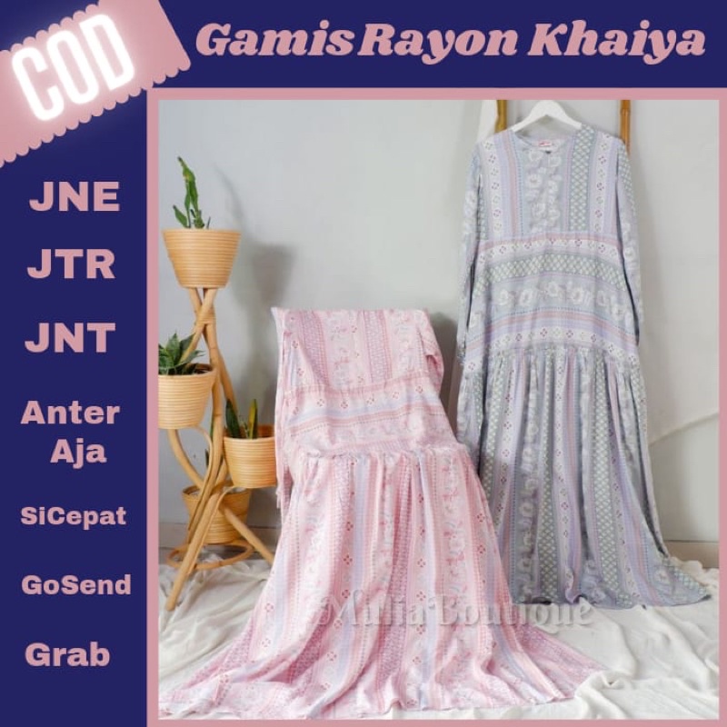 Elina Dress Gamis Khaiya
