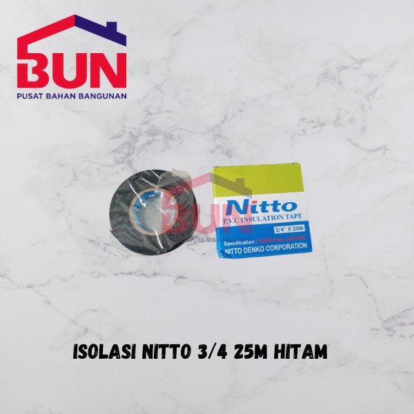 

ISOLASI NITTO 3/4 25M HITAM