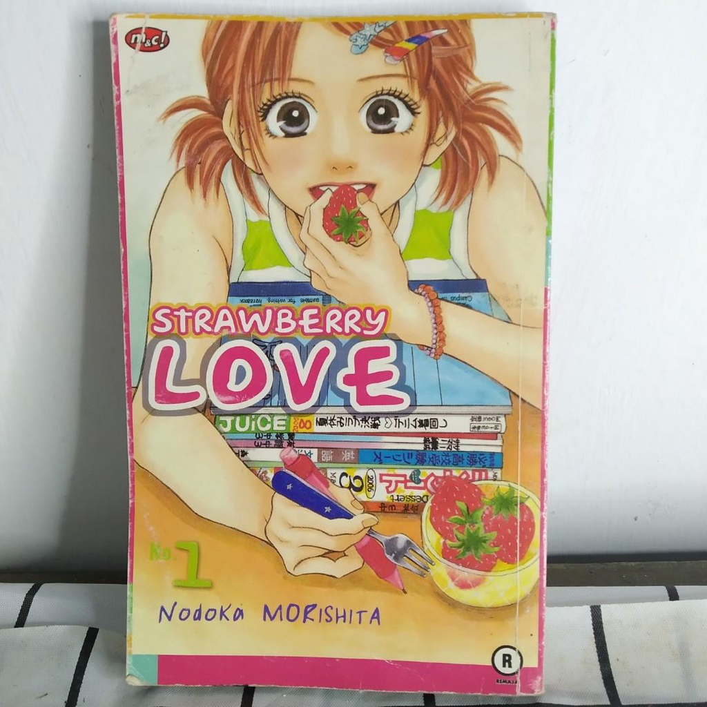 STRAWBERRY LOVE Nodoka MORISHITA Buku Bekas lama Vintage Luar Inggris Novel Import terjemahan lawas 