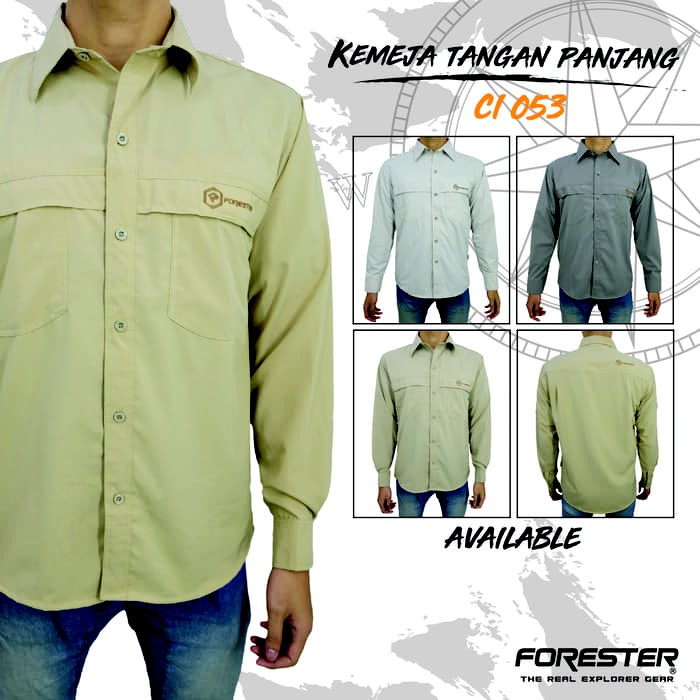 Forester CI 053 Kemeja Lengan Panjang