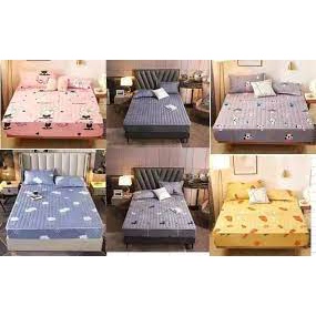 &lt;^ SJA ^&gt;Sprei  180x200 Waterproof Anti Air Impor Katun