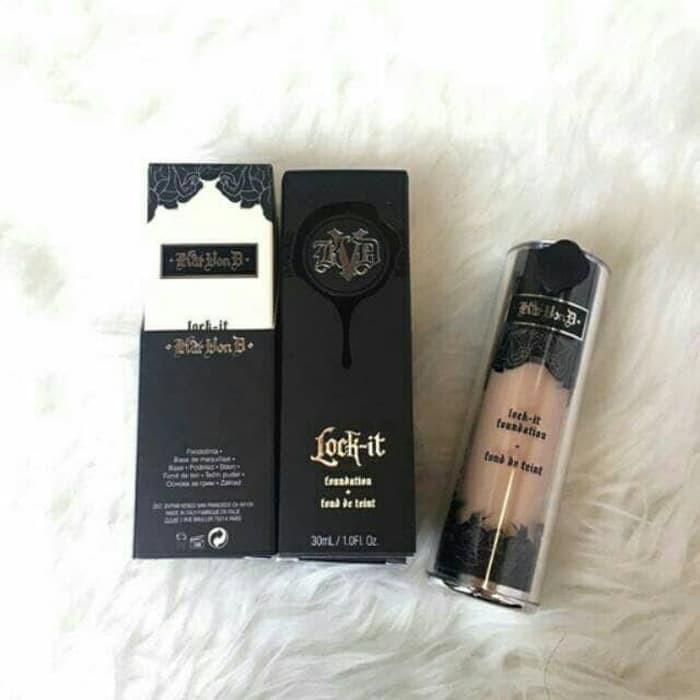 Kat Von D Lock It Foundation  Berkualitas