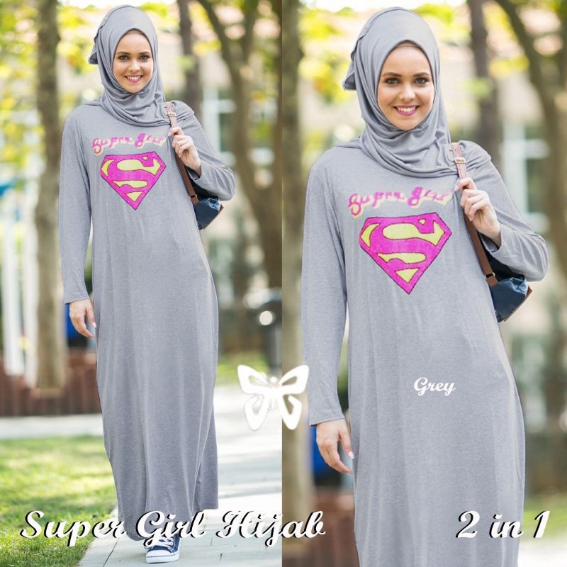 Maxi Super girl ( tanpa pasmina )