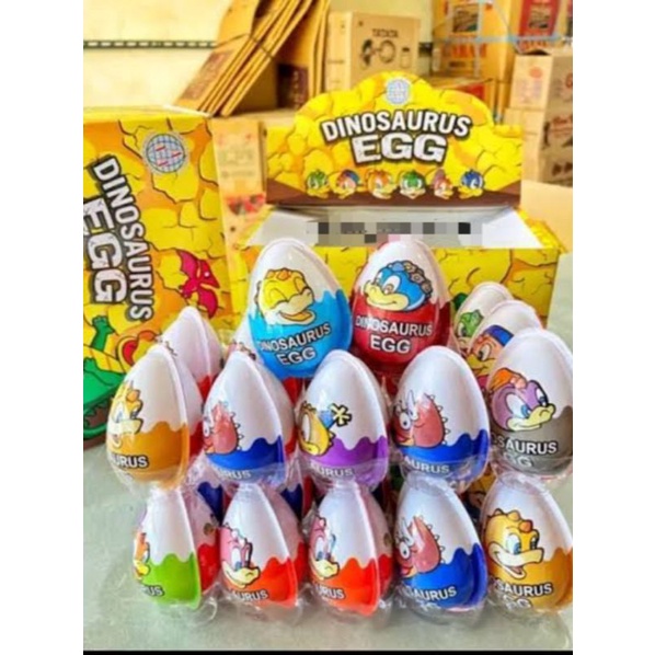 Dinosaurus Egg Isi Coklat dan Mainan || Surprise Egg || Telur Coklat Mainan || Coklat