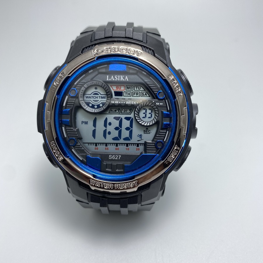 Jam Tangan Digital Sport Dewasa LASIKA Jumbo 627 Water Resistance