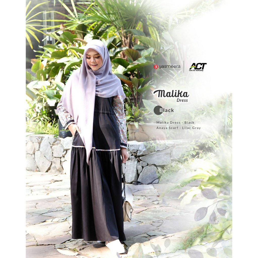 MALIKA DRESS || Gamis Syrai Original by Yasmeera
