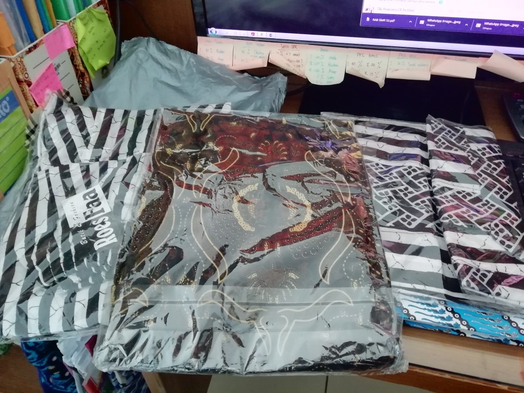 Jogera Pants Celana Cewek Modern Motif Bawahan Batik Wanita Premium Katun Karet