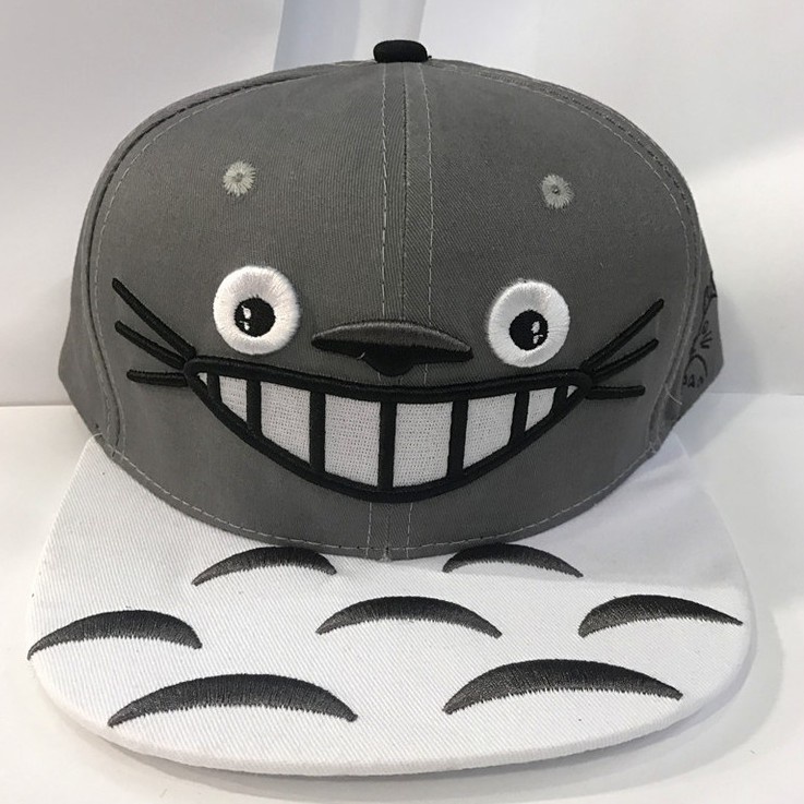 Topi Baseball Motif Bordir Anime My Neighbor Totoro Gaya Hip Hop Untuk Unisex