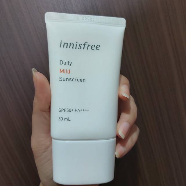 Innisfree Daily Mild Sunscreen SPF 50+ PA++++ isi 50ml