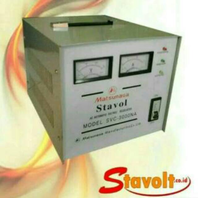 Stabilizer Matsunaga SVC-3000 Stavol Matsunaga 3000 Watt
