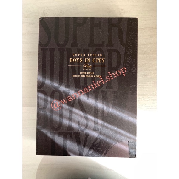 Super Junior Photobook - Boys In City Season 4 Paris (Limited Edition)