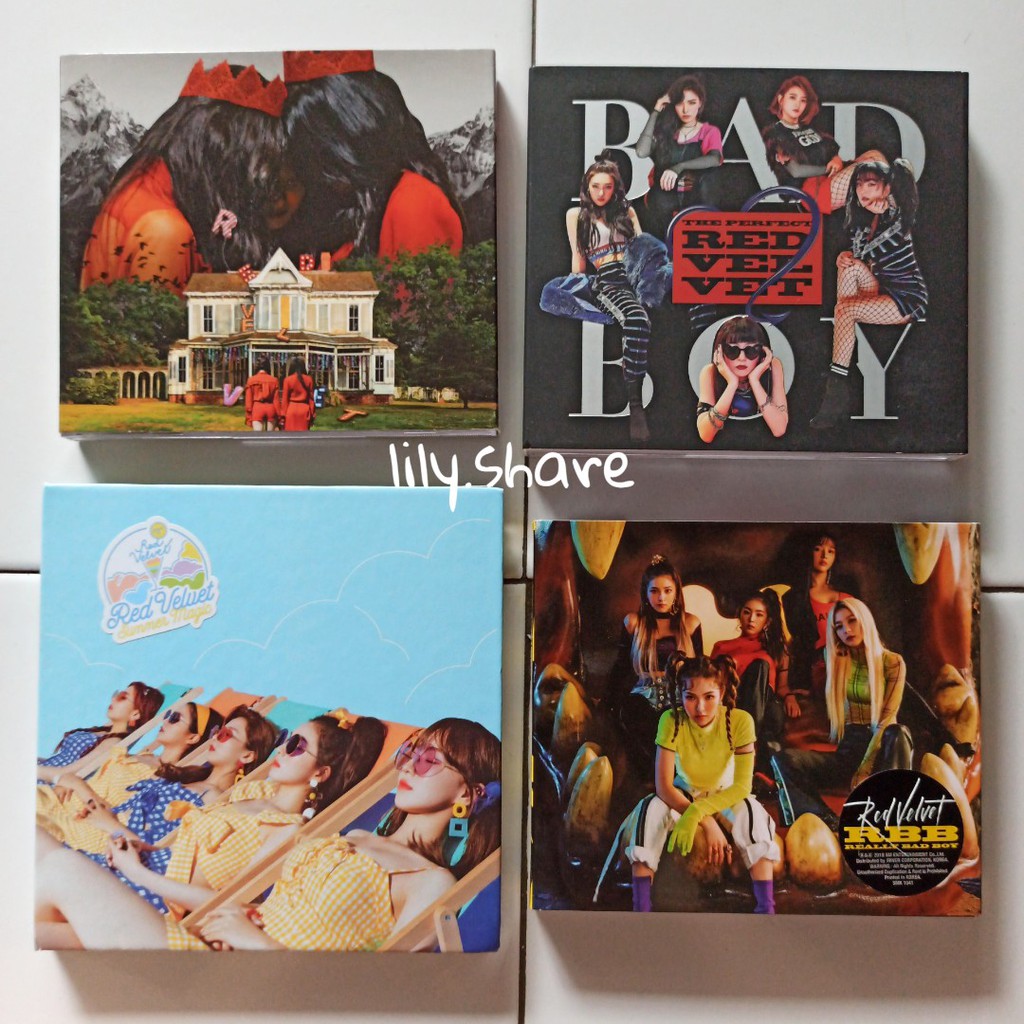 Red Velvet Album Only Perfect Velvet / Bad Boy / Really Bad Boy RBB / Summer Magic