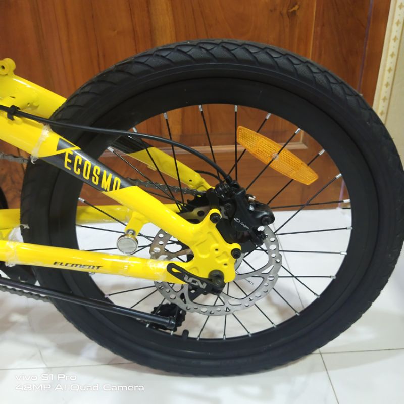 Sepeda Lipat 20 inch Element ECOSMO 8speed Hydraulic