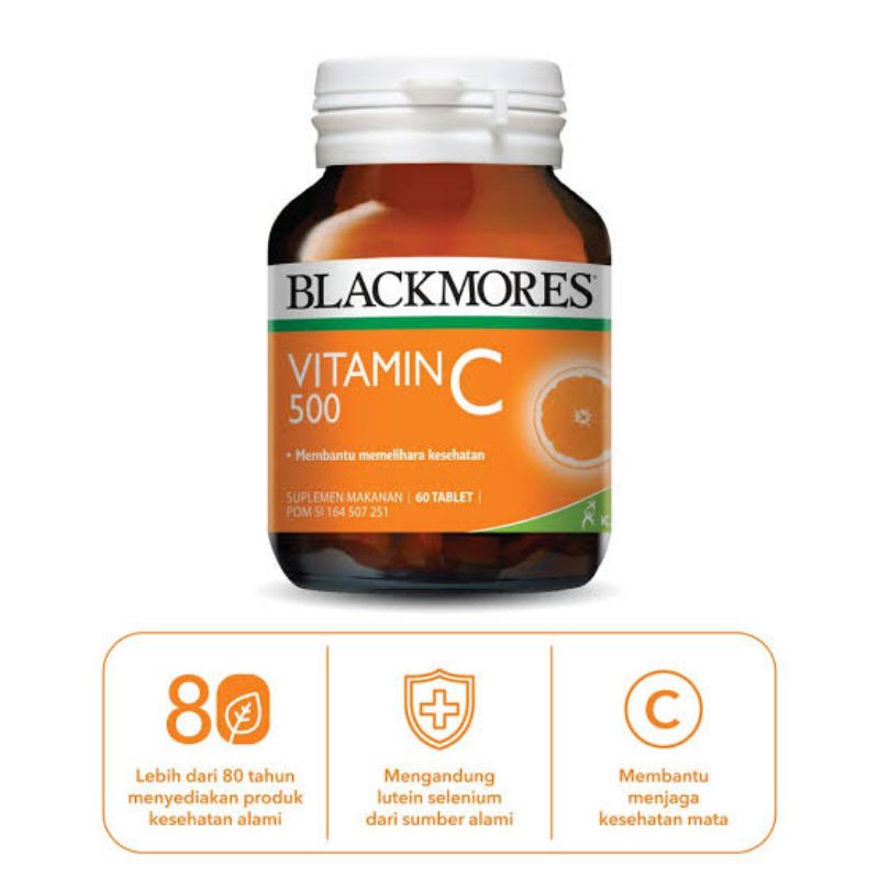 3 all paketan blackmores vit C 60 tablet