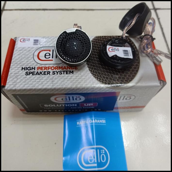 Tweeter Cello Solution Up