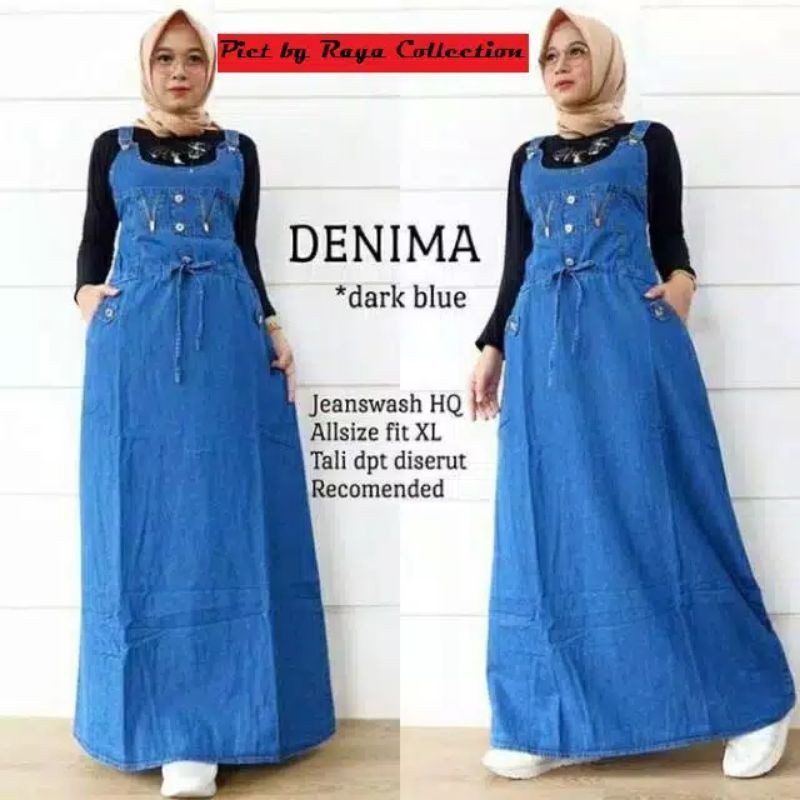 yoshi overall denim kekinian