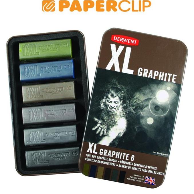 

GRAPHITE BLOCK DERWENT SET XL 6 TIN 2302010DW ---READY---