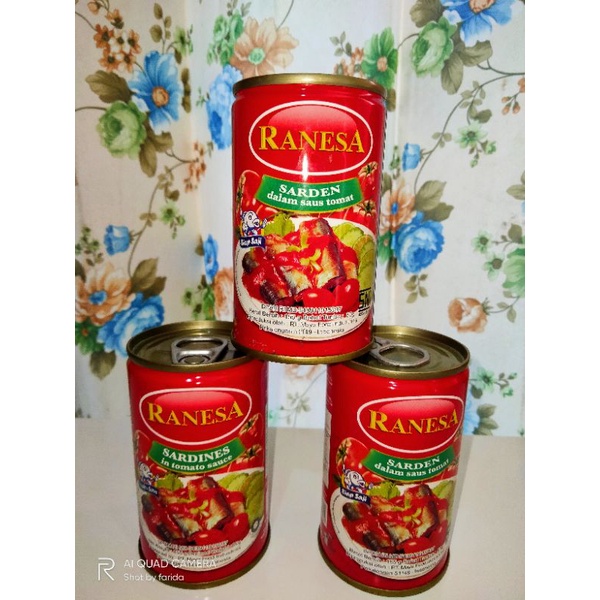 Sarden Ranesa 155gr 10.000 dapet 3
