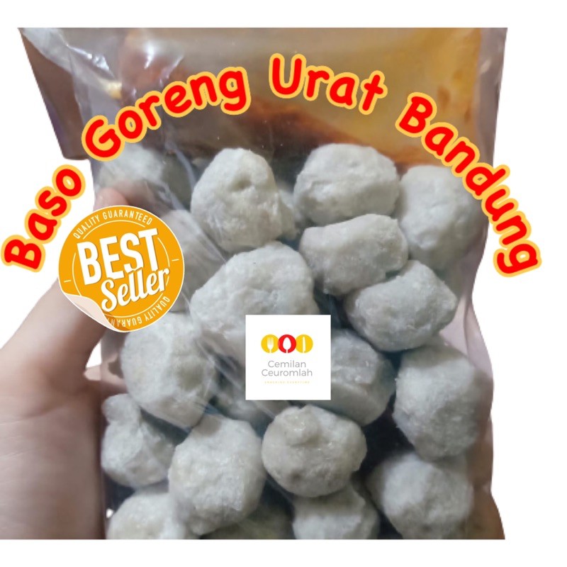 

Baso Urat goreng bandung isi 500gram enak kenyal dan kriuk