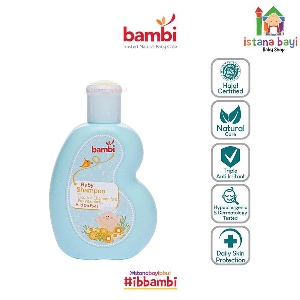 Bambi Shampoo 100 ml - Shampoo bayi