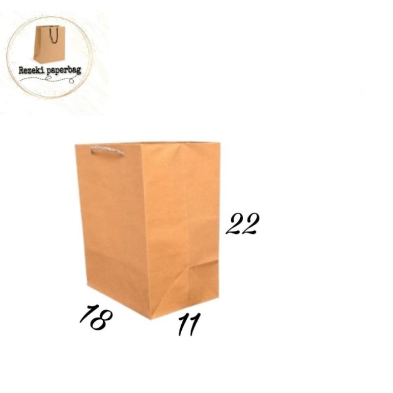 

PAPERBAG COKLAT PAPERBAG SOUVERNIR 18x22