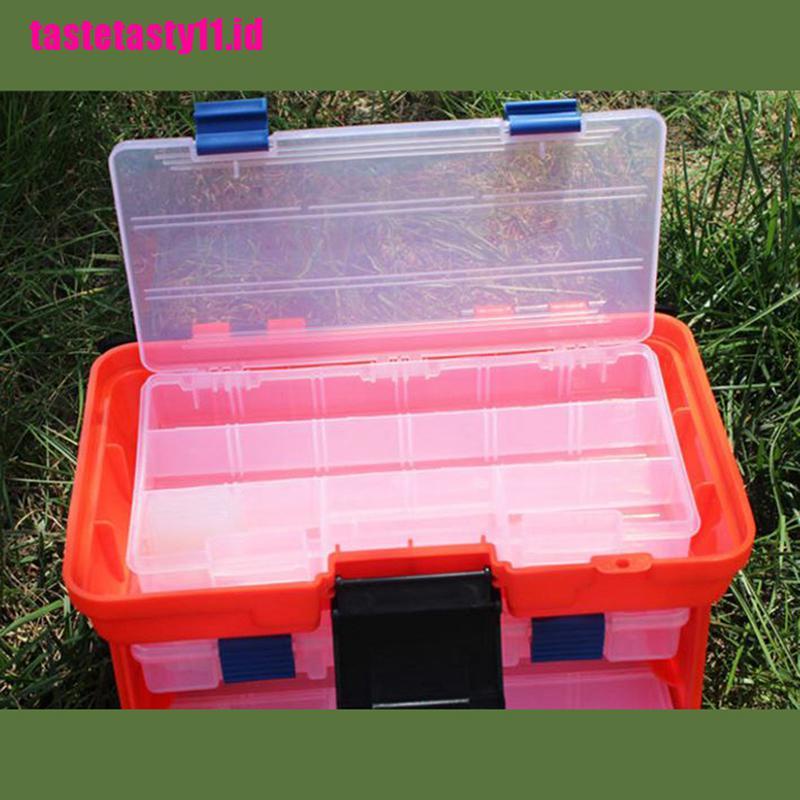 【TTID】5 Layer PP+ABS Big Fishing Tackle Box High Quality Plastic Handle Fishing