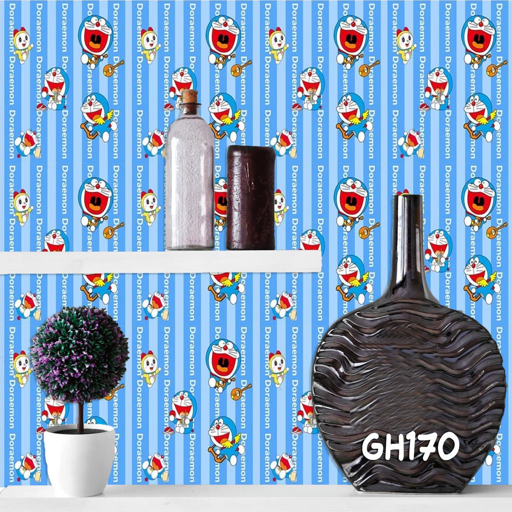 Wallpaper Dinding Aesthetic Wallpaper Dinding Kamar Tidur Wallpaper Dinding 3D Wallpaper Dinding Karakter 45cmX10meter-GH170