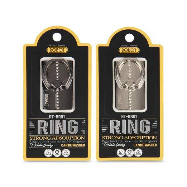 Robot RT BR01 Phone Ring Buckle Stent Black *100755