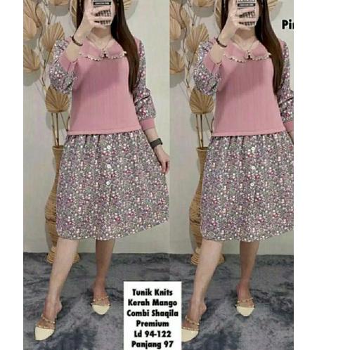 (HARGA TERMURAH) tunik terbari 2022/ tunik import/ tunik viral/atasan wanita/blus waniat/ tunikkekin