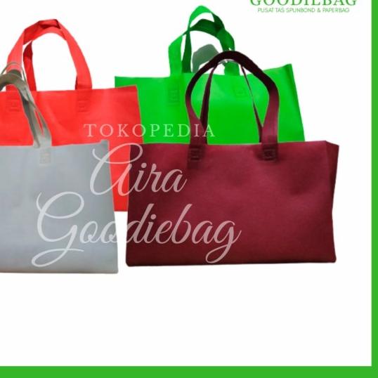 

Goodie bag brownies tas spunbond cake kotak Brownies box kue tas kain - Warna Bebas, LUSIN