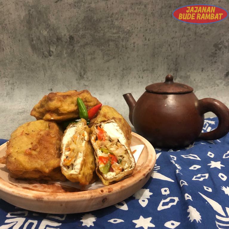 

TAHU PEDES ISI AYAM SAYUR
