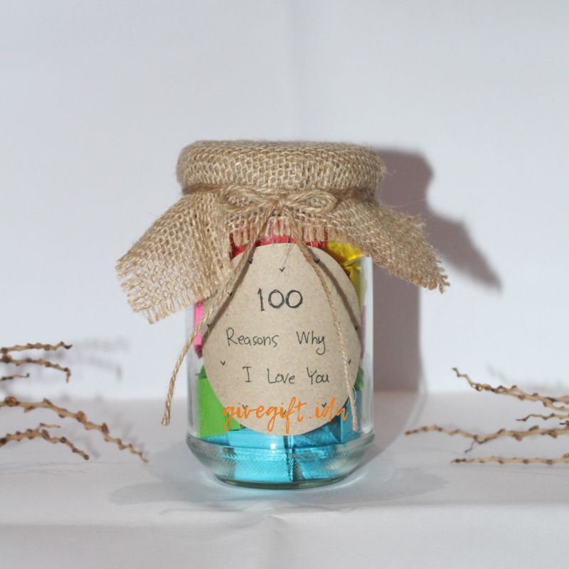 

Gift Jar/Hadiah/Kado Ulang Tahun, Anniversary, Valentine