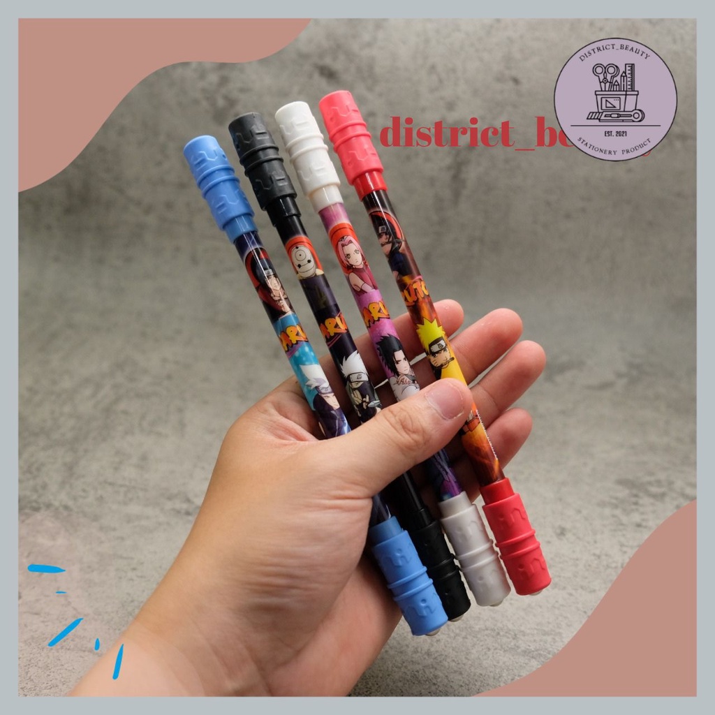 

PULPEN SPINNING NARUTO / PULPEN MAGNET PUTAR ONE PIECE ANIME KARTUN / BOLPEN ANTI BOSAN