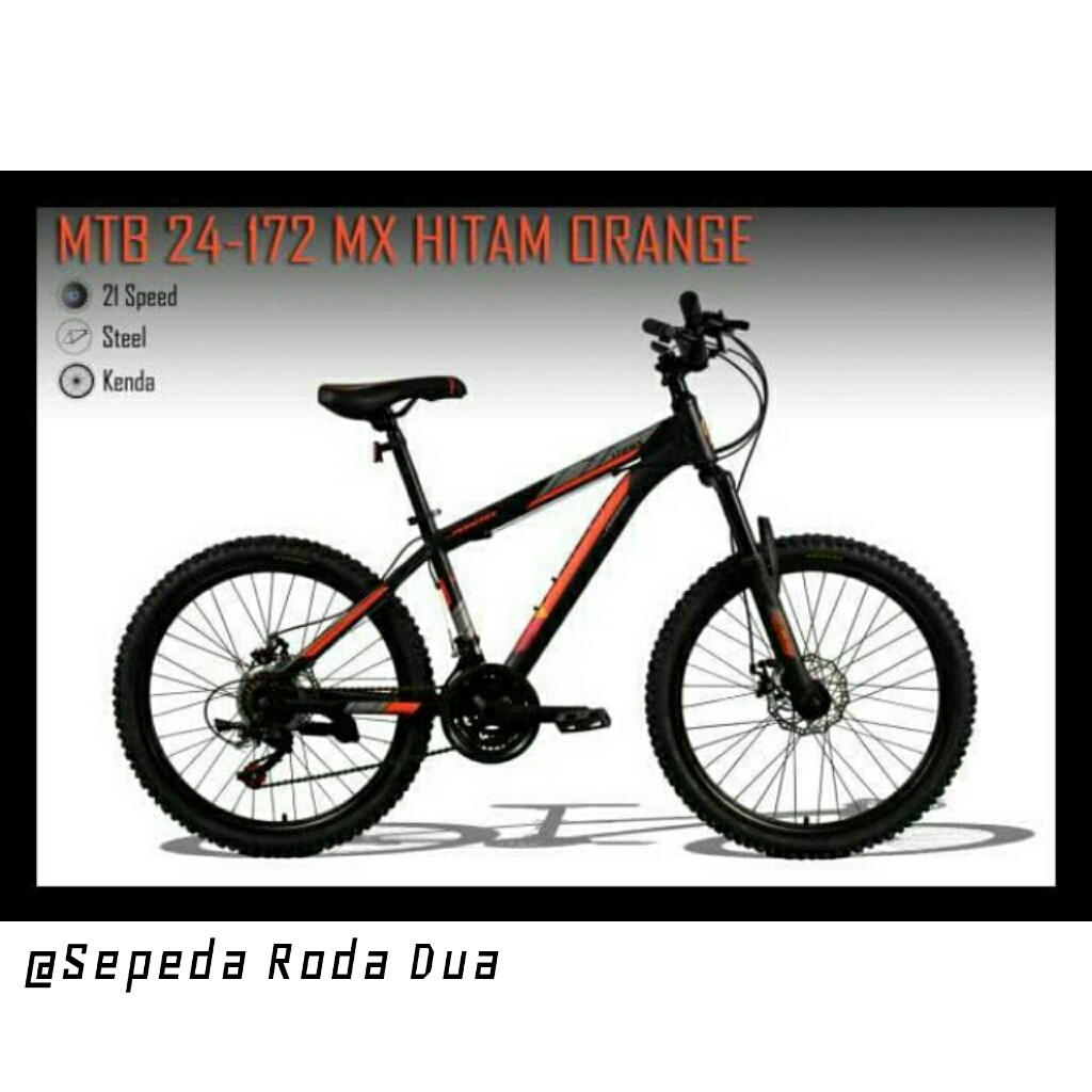 Sepeda MTB 24" Phoenix Besi NP-172 MX