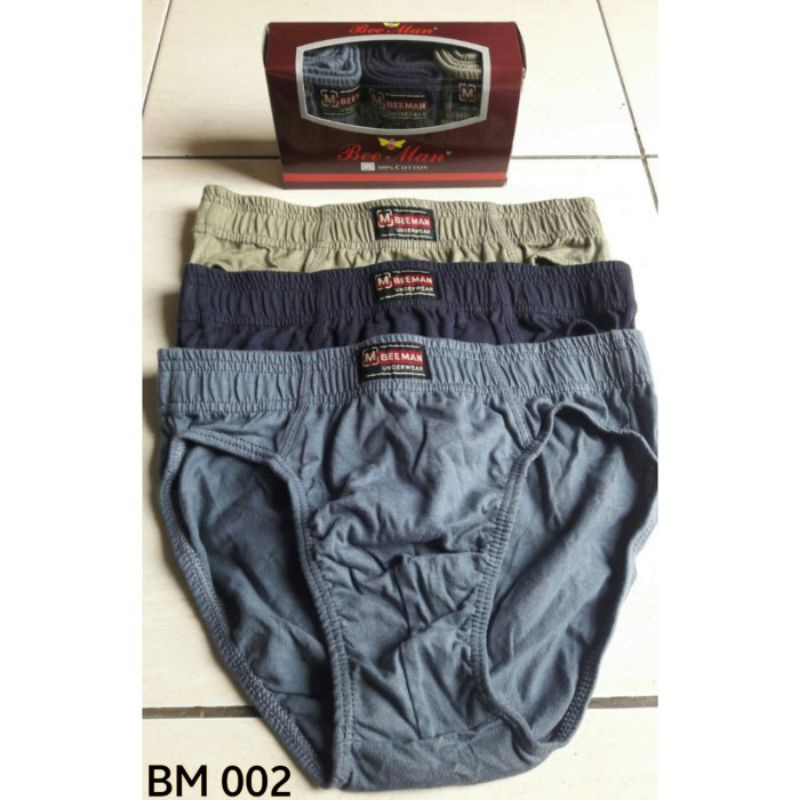 Celana dalam pria bee man/ CD bee man/CD BM 02