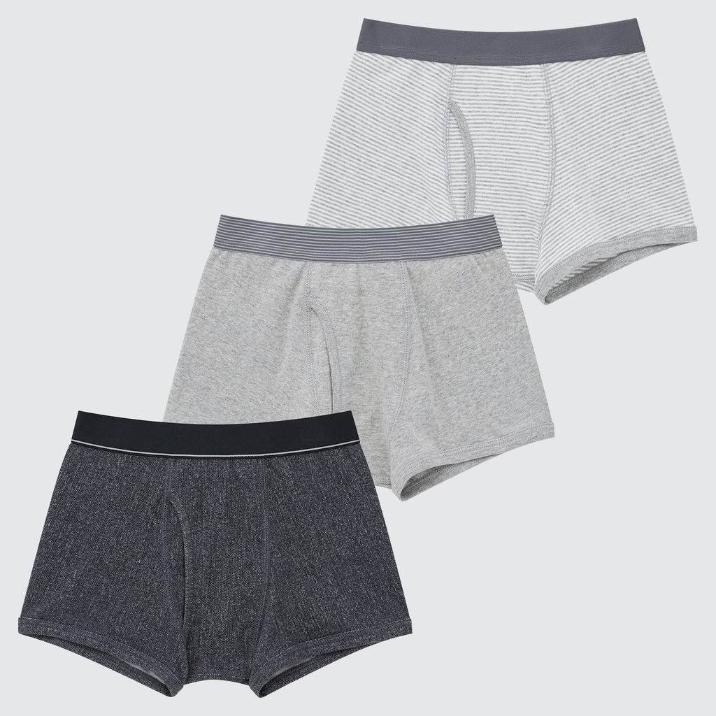 UNIQLO KIDS Pakaian Dalam Boxer 3 Pack / CELANA DALAM ANAK UNIQLO LAKI / BOXER UNIQLO ANAK LAKI