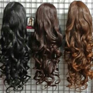 Hairclip Halfwig Ayumi Curly (tanpa bando)