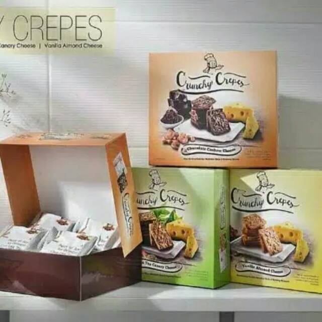 

CRUNCHY CREPES CHOCOLATE / KUE KERING COKLAT