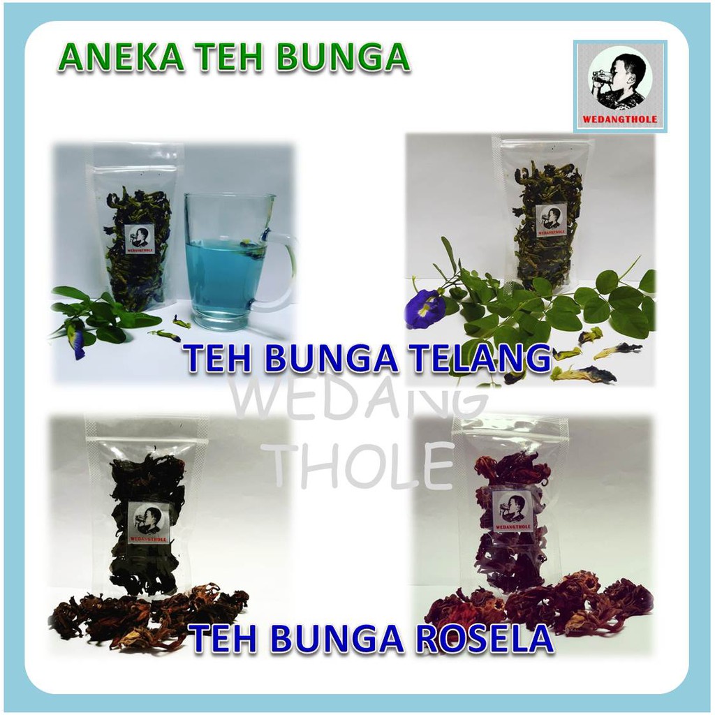 

artisan tea greenbrezee cheerberry Telang bunga telang rosela merah rosela ungu rosella 10 gram