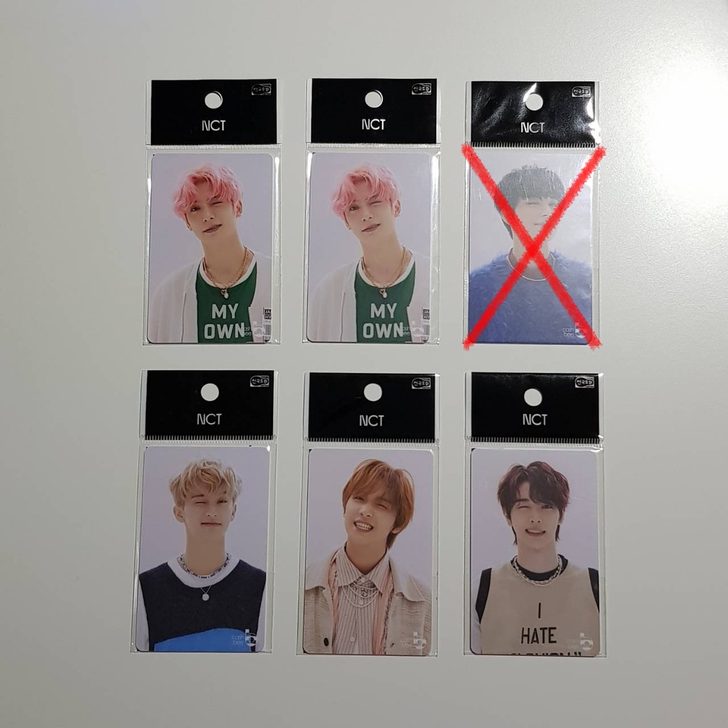 CASHBEE RESONANCE NCT 2020 JAEHYUN MARK SEALED, HAECHAN SUNGCHAN UNSEALED