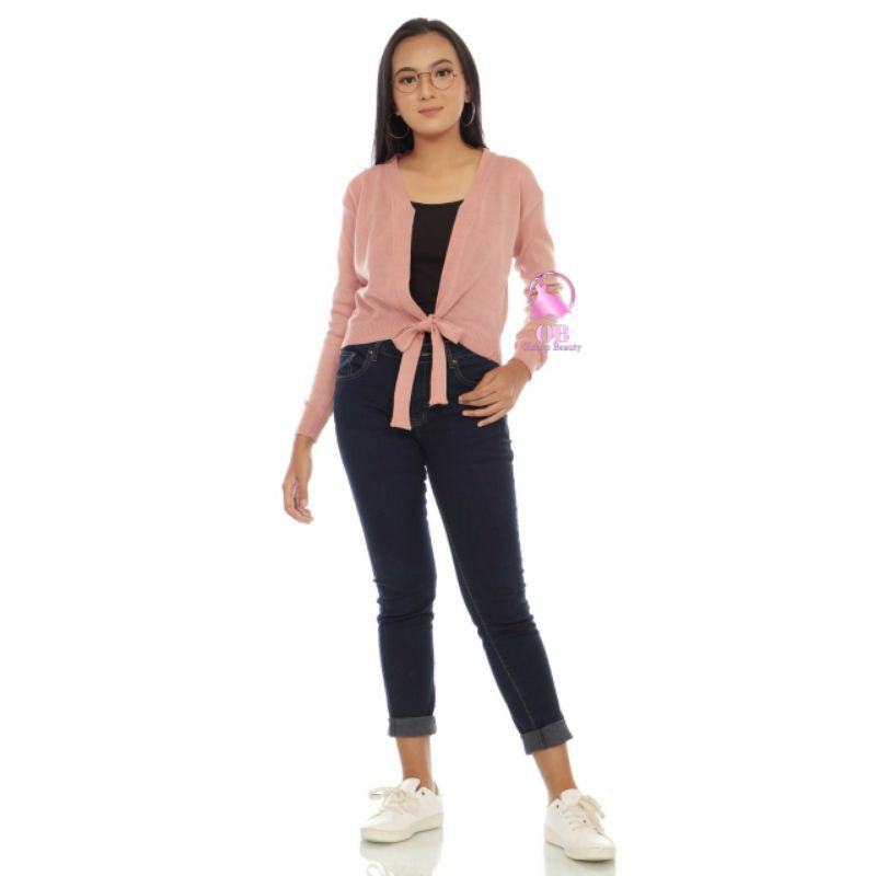 ATASAN CROP TOP CARDY/CROP RAJUT WANITA