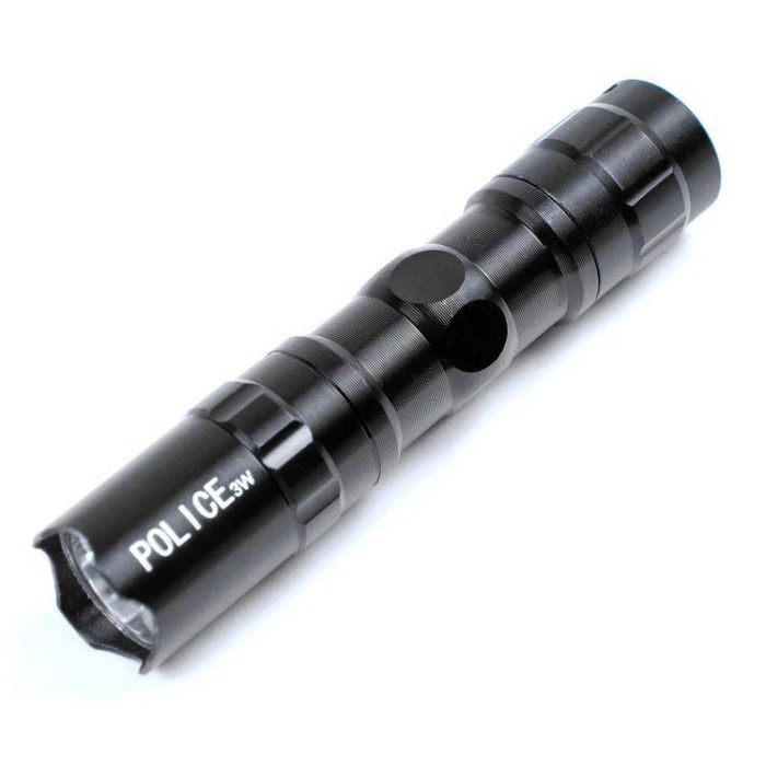 Senter Police LED Flashlight Waterproof 3W -SN30