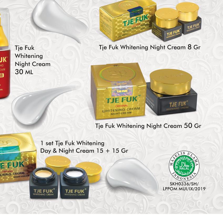 ➬ Tje Fuk Whitening Night Cream ☃