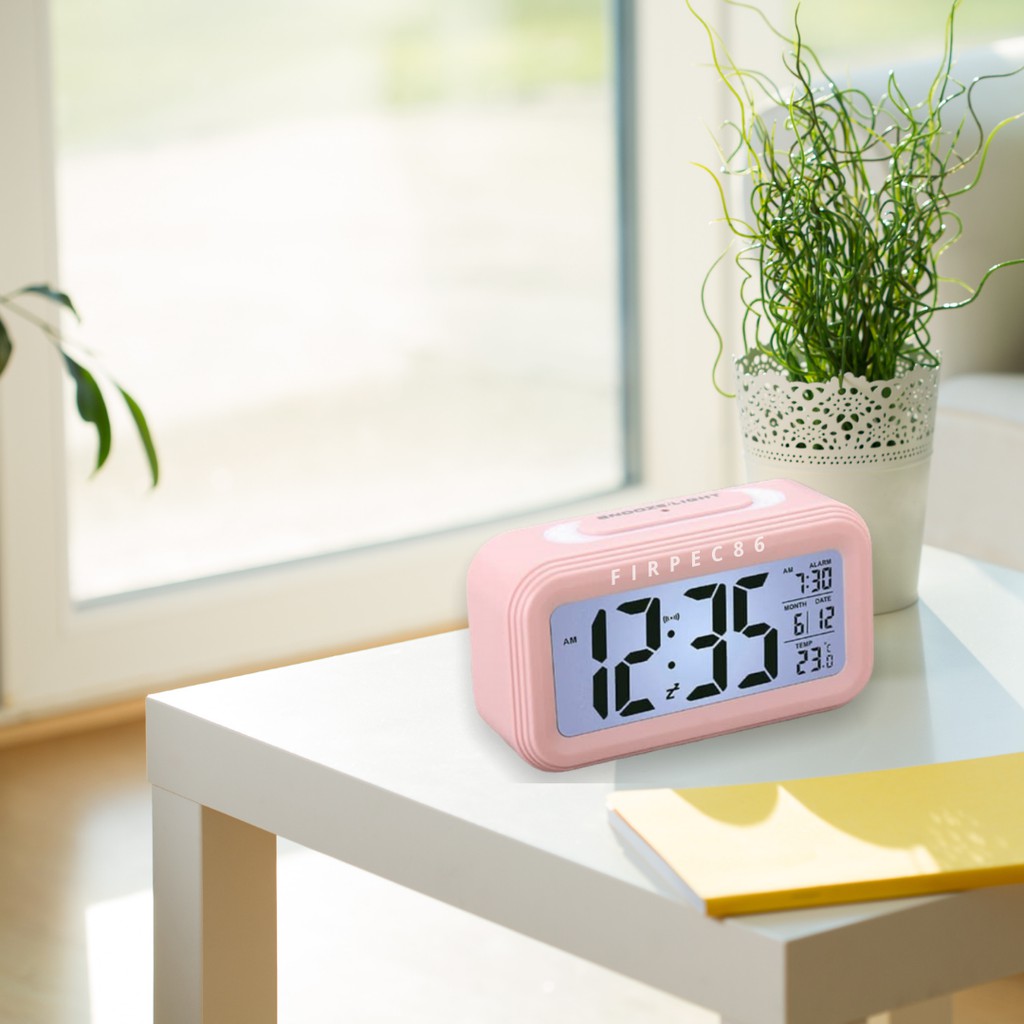 Jam Meja Digital / Desktop Smart Clock / Jam Meja Alarm LED Weker Anak