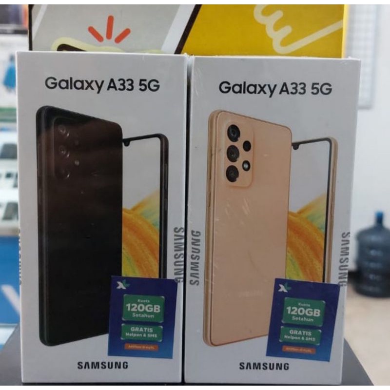 SAMSUNG GALAXY A33 5G 6/128GB 8/128GB 8/256GB GARANSI RESMI TERMURAH