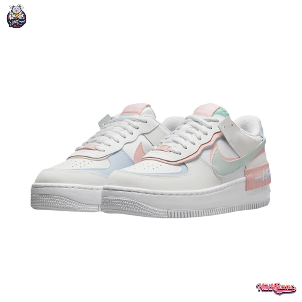 Nike Air Force 1 Shadow Colour : White/Mint Foam/Football Grey/Atmosphere
