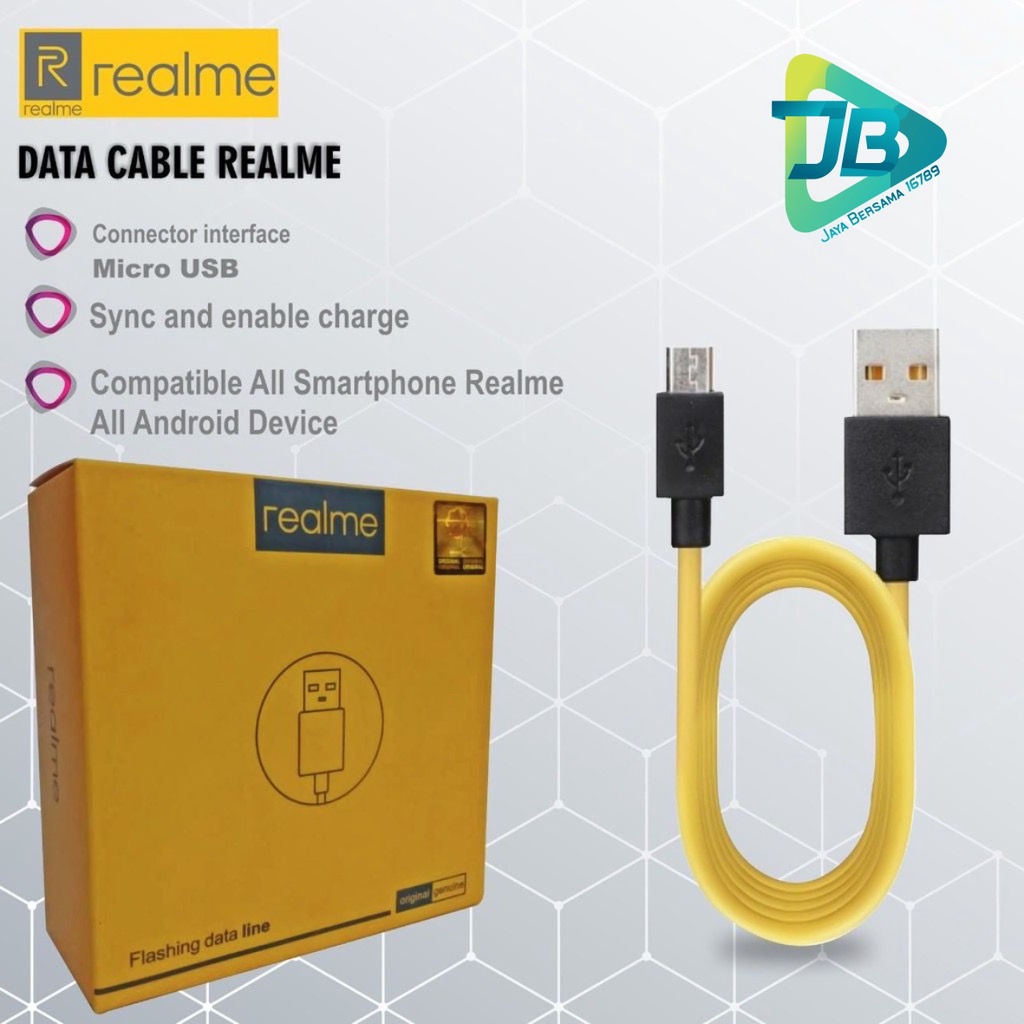 Kabel CABLE Data Realme VOOC X3 XT X2 X 7 7I 7PRO 8 8pro TIPE C USB FAST CHARGING JB5097