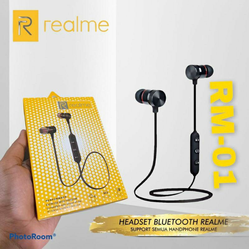 HF/HEADSET BLUETOOTH MAGNET REALME RM-01 SPORT