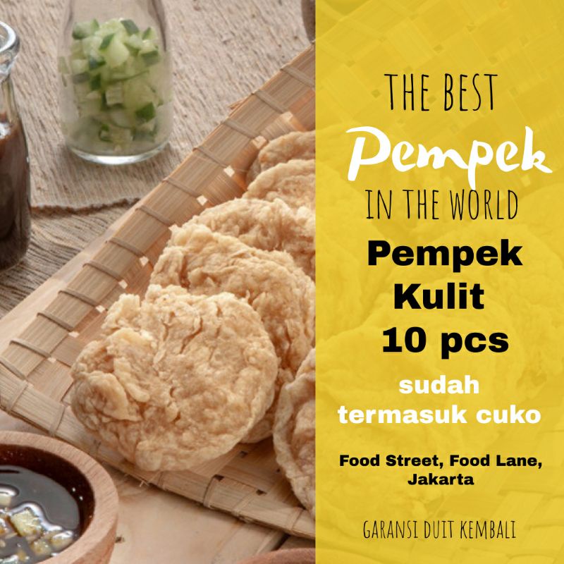 

Pempek palembang paket kulit Crispy EMPEK EMPEK MPEK MPEK PALEMBANG ASLI